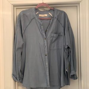 Free People Chambray Shirt